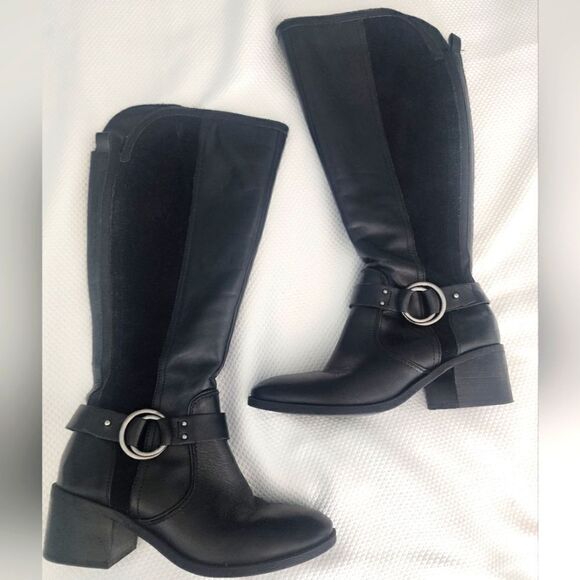 Marc Fisher leather boots - Picture 1 of 15